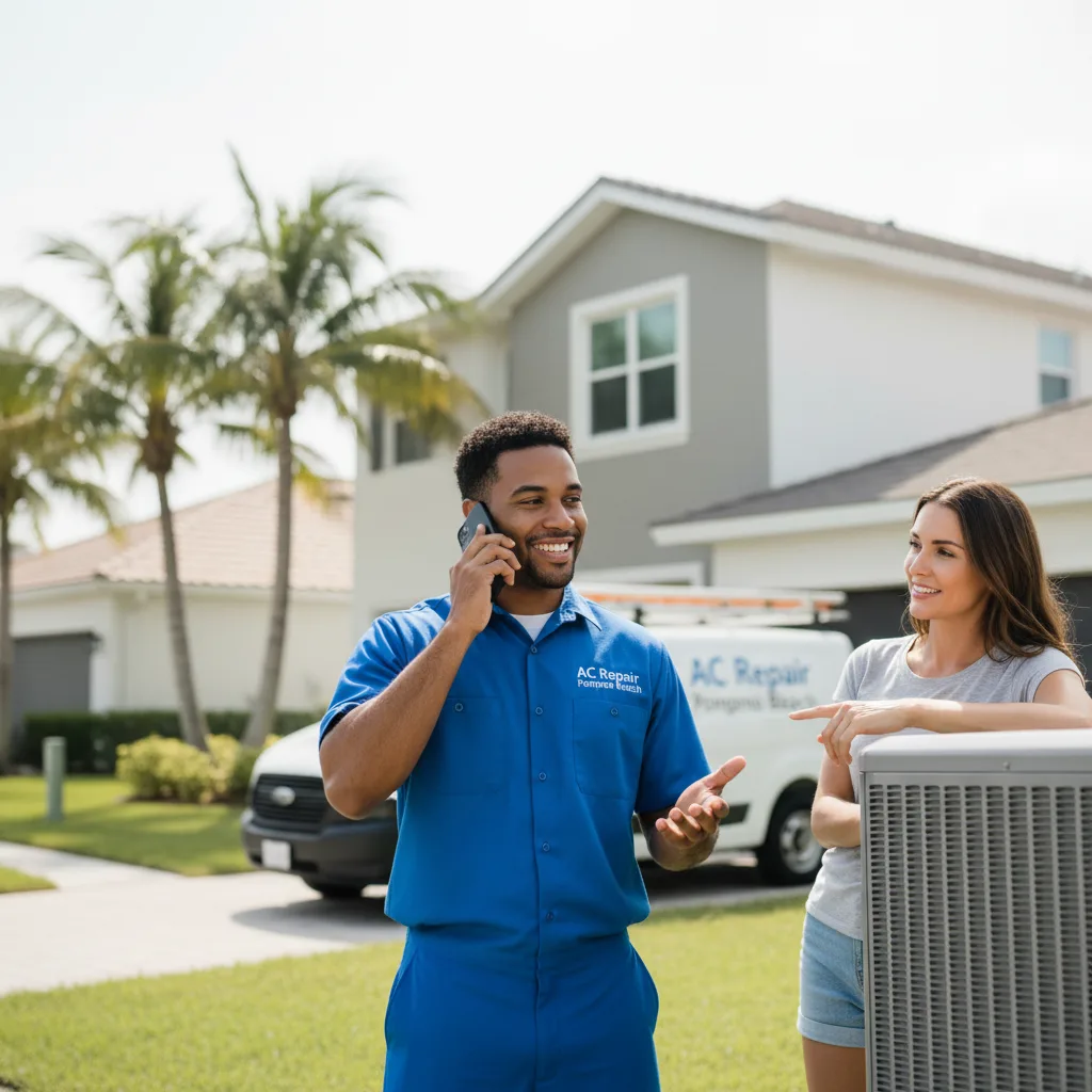 AC Repair Pompano Beach customer support in Rice